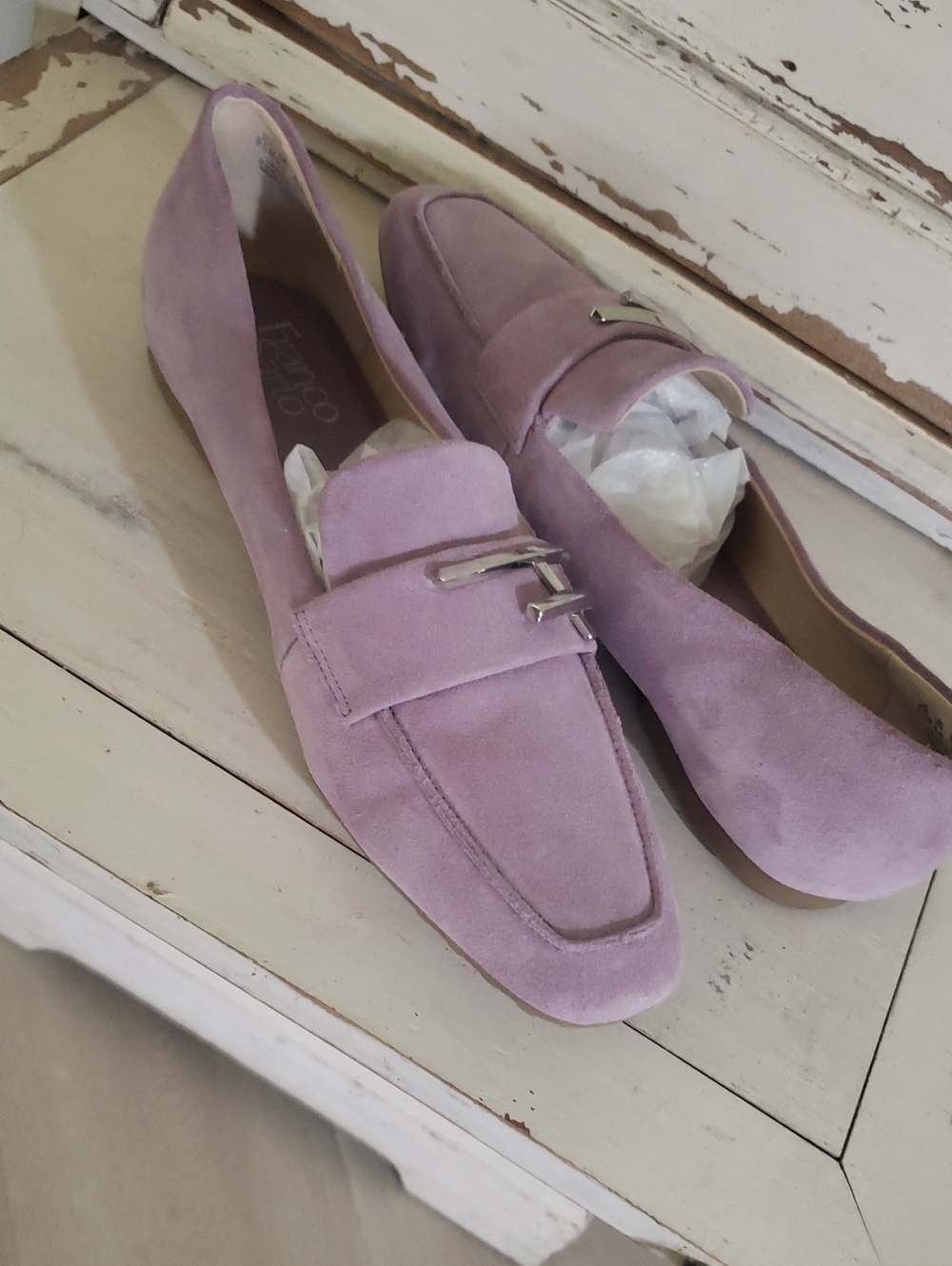Franco Sarto Petola Suede Flat 9.5 - Picture 4 of 10